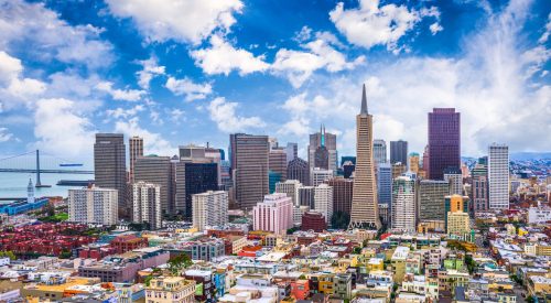 San Francisco, California, USA Skyline