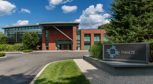 Front of Point72 Stamford Headquarters