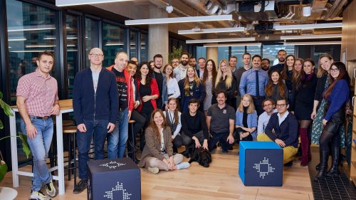 Point72 employees group photo