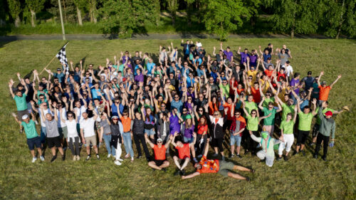 Group picture outside