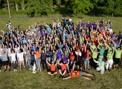 Group picture outside
