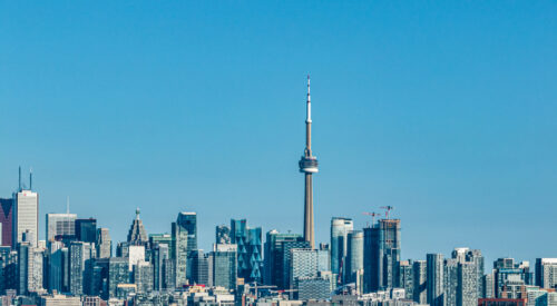 Toronto downtown cityscape